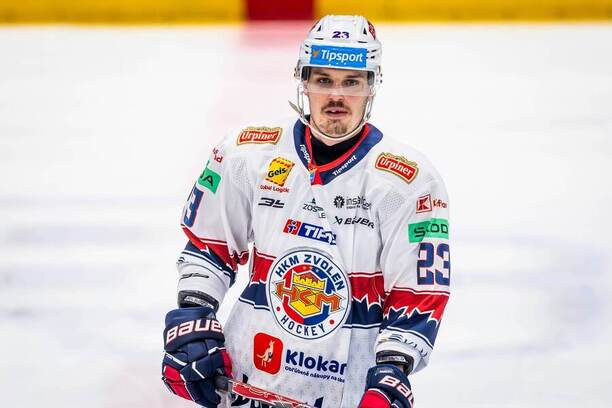 Obranca HKM Zvolen Daniel Kowalczyk.