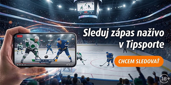 Sleduj zápas naživo v&nbsp;Tipsporte