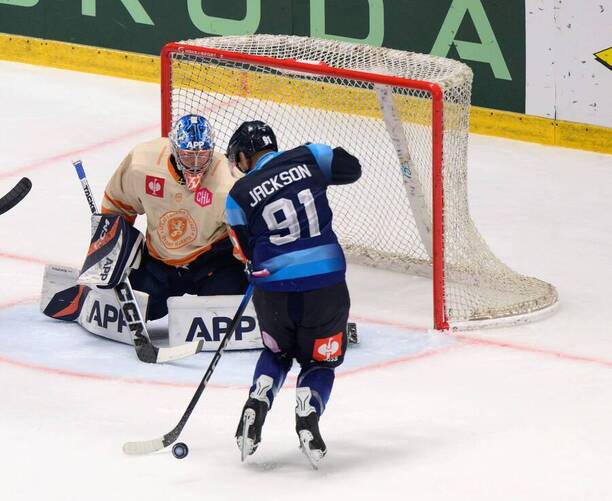 Robby Jackson v&nbsp;drese HK Nitra v&nbsp;CHL 2026/2027.