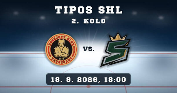 Topoľčany vs. Skalica v&nbsp;2. kole SHL.