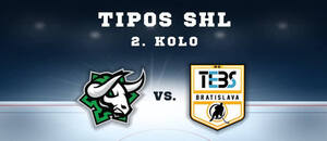 Nové Zámky – TEBS Bratislava, TIPOS SHL, 2. kolo, 18. 9. 2026, 18:00.