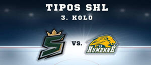 Skalica vs. Humenné v 3. kole SHL.