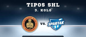 3. kolo TIPOS SHL Topoľčany vs. Dubnica.