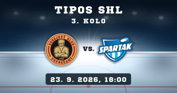 3. kolo TIPOS SHL Topoľčany vs. Dubnica.