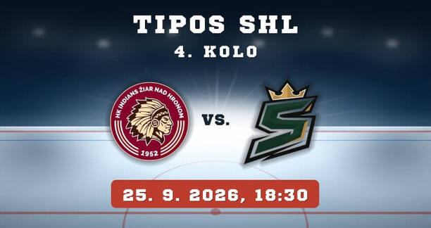4. kolo TIPOS SHL Žiar n. Hronom vs. Skalica.