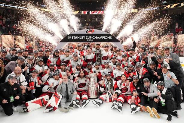 Carolina Hurricanes je aktuálnym víťazom Stanley Cupu.