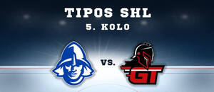 Rytieri Martin – HK Gladiators Trnava, 5. kolo TIPOS SHL, 30. 9. 2026