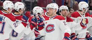 Juraj Slafkovský je oporou Montrealu Canadiens v NHL.