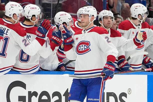 Juraj Slafkovský je oporou Montrealu Canadiens v&nbsp;NHL.