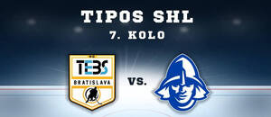 HC crypto4me TEBS Bratislava – Rytieri Martin, 7. kolo TIPOS SHL, 7. 10. 2026