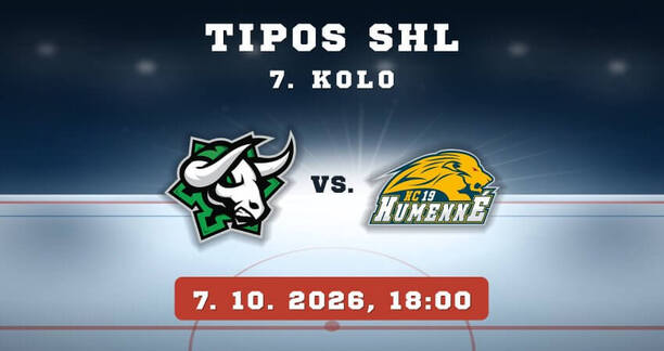 HC Nové Zámky – HC 19 Humenné, 7.&nbsp;kolo TIPOS SHL, 7.&nbsp;10. 2026