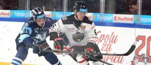 Boris Žabka v drese HC 05´TAM Banská Bystrica proti HK Nitra.