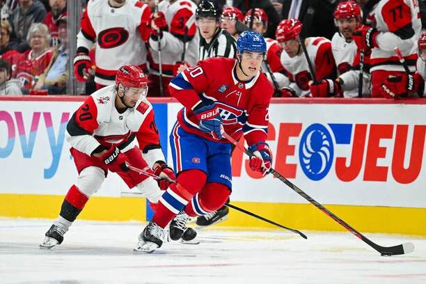 Juraj Slafkovský si otvoril strelecký účet v&nbsp;sezóne NHL 2026/27.