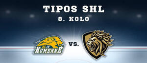 HC 19 Humenné – HK Levice, 8. kolo TIPOS SHL, 9. 10. 2026