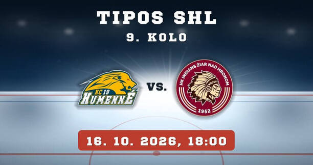 9. kolo TIPOS SHL Humenné vs. Žiar nad&nbsp;Hronom.