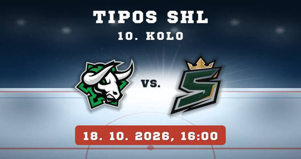 HC Nové Zámky – HK Skalica, 10. kolo TIPOS SHL, 18. 10. 2026