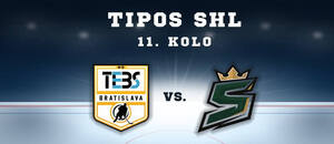 11. kolo TIPOS SHL Bratislava vs. Skalica.