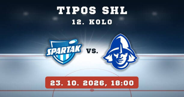 TSS GROUP Dubnica – Rytieri Martin, 12. kolo TIPOS SHL, 23. 10. 2026