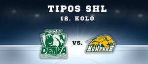 12. kolo TIPOS SHL Detva vs. Humenné.