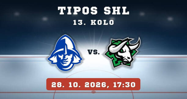 Rytieri Martin – HC Nové Zámky, 13. kolo TIPOS SHL, 28. 10. 2026