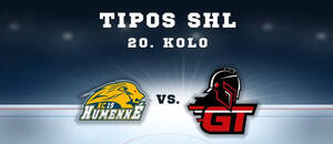 HC 19 Humenné – HK Gladiators Trnava, 20. kolo TIPOS SHL, 30. 10. 2026
